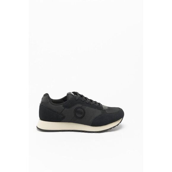 Colmar Black Nylon Low Top Women's Sneakers